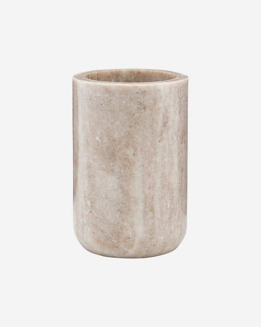 Meraki Marble Toothbrush Holder - Beige