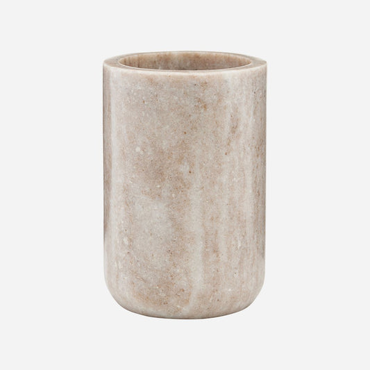 Meraki Marble Toothbrush Holder - Beige
