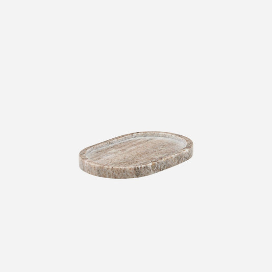 Meraki Oval Tray - Beige (Small)