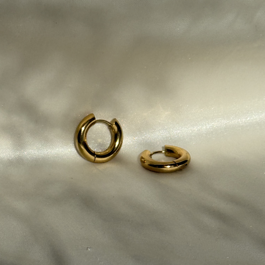 The Bold Huggie Earrings | Waterproof