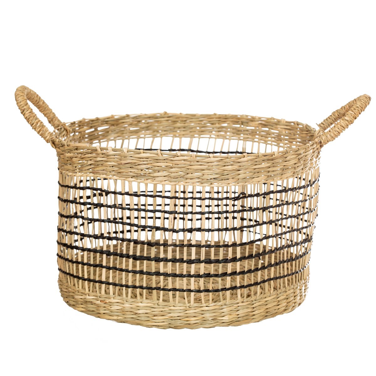 Sass & Belle Seagrass Open Weave Baskets – Set of 2