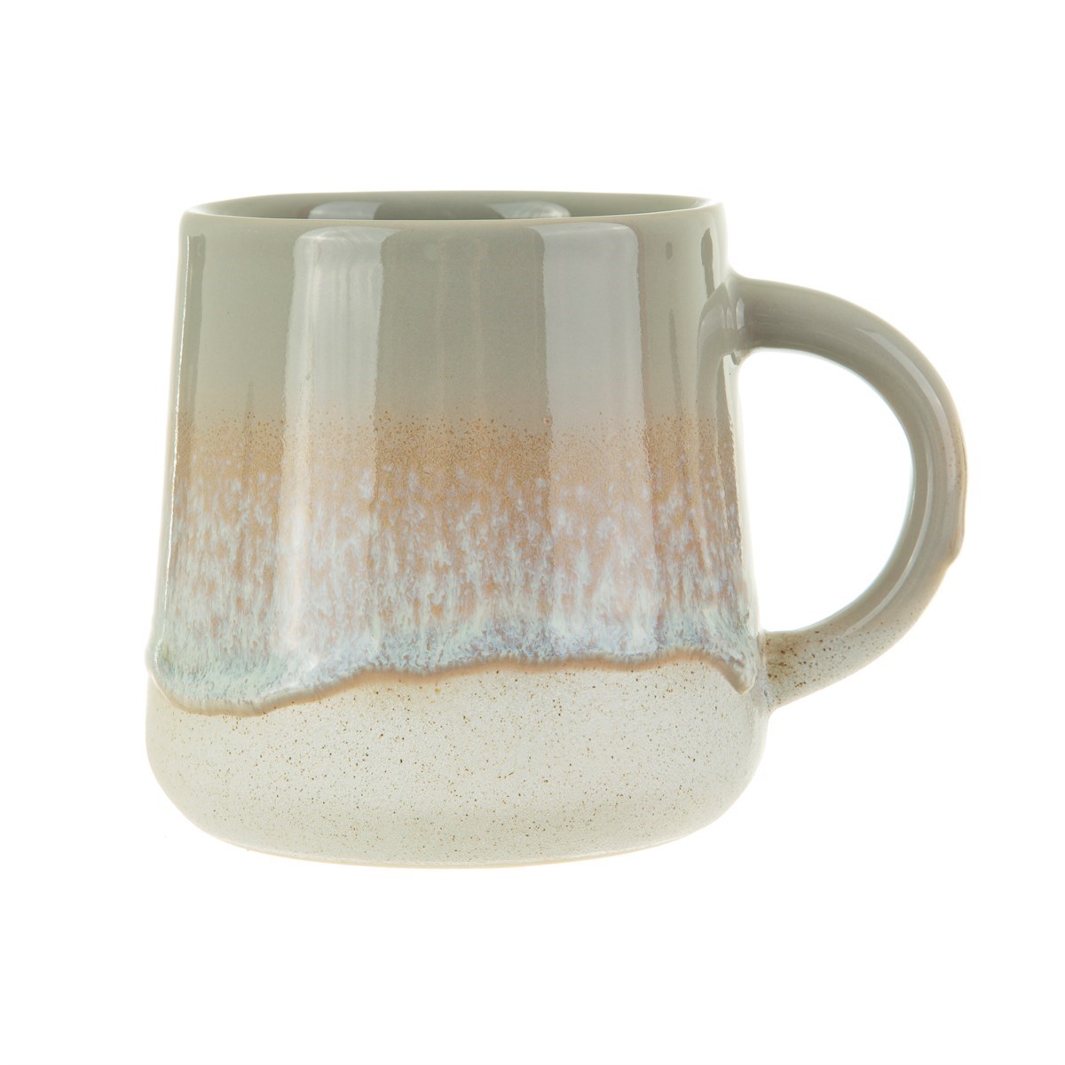 Sass & Belle Mojave Glaze Mug – Green & Grey