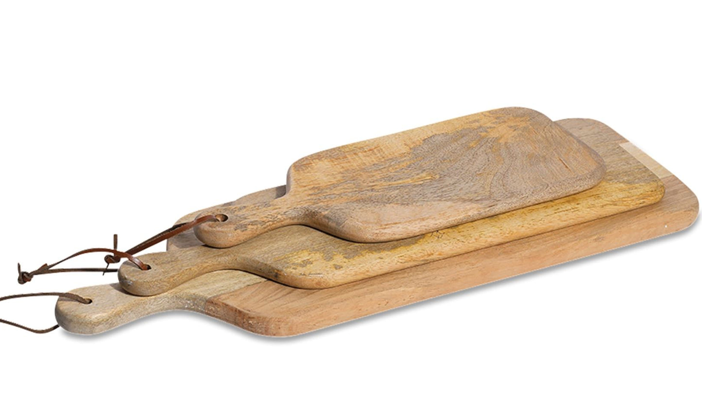 Nkuku Chunni Mango Wood Chopping Board – Various Sizes
