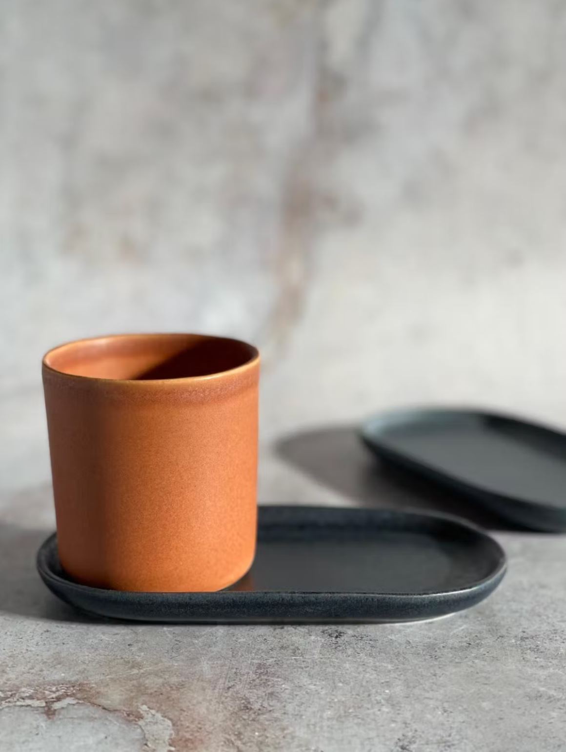 Slim Mini Tray – Charcoal