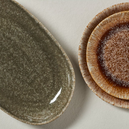 Dry Green Tray - Stoneware
